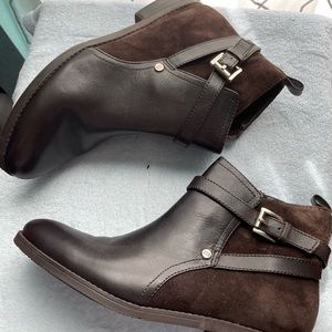 Brown booties